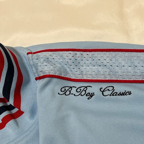 Vintage 90s Clench Track Jacket Mens XL Y2K Baggy Hip Hop B. Boy Classic Series - Picture 8 of 14